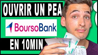 Comment Ouvrir un PEA Boursobank ex Boursorama en Moins de 10 Minutes – Guide complet [upl. by Luciana371]