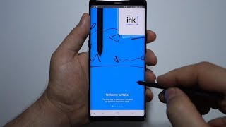 Prezentare MyScript Nebo Android  Galaxy Note 9  aplicatie premium pentru notite [upl. by Nodnarg]