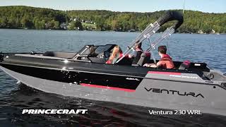 Princecraft  Ventura 230 WRL 2024 Bateau ponté en aluminium  Aluminum deck boat [upl. by Naleag393]