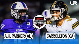 AH Parker AL vs No 8 Carrollton GA  ESPN High School Football Showcase [upl. by Sink405]