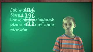 Kids Teach Math Estimating [upl. by Royall]