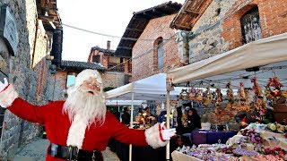 IL BORGO DI BABBO NATALE AL RICETTO DI CANDELO [upl. by Treble618]