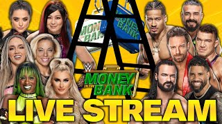 WWE Money In The Bank 2024 LIVE STREAM Reactions [upl. by Reina]