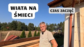 Wiata na śmieci Drewno z odzysku [upl. by Marcus]