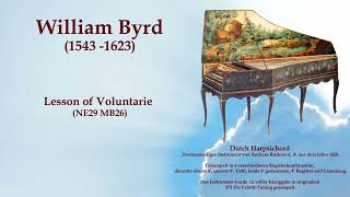 William Byrd Lesson of Voluntarie NE29 MB26 [upl. by Ellezig]