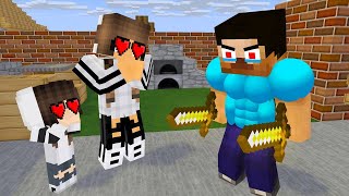 Herobrine Became A Hero Life Story  Minecraft Animation [upl. by Julianna]