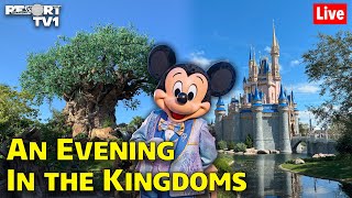 🔴Live An Evening in the Kingdoms  21624  Walt Disney World Live Stream [upl. by Nibla]