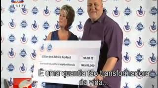 Casal ganhou 190 milhões no Euromilhões [upl. by Lucy]