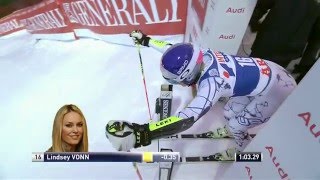 Lindsey Vonn WINS Giant Slalom at Åre [upl. by Vince]