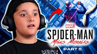 Marvel’s Spider Man Miles Morales Gameplay  Reconnecting amp Time to Rally  Part 5 [upl. by Ytineres795]