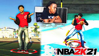 I PLAYED As A OP GLASS FINISHER FOR A Day In NBA 2K21 I LOVED It [upl. by Atinihc]