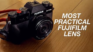 XF27mm f28  As Compact As Possible Fujifilm Lens Review [upl. by Anatollo]