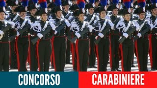 Concorso Allievi Carabinieri come e cosa studiare per superarlo [upl. by Notyad423]