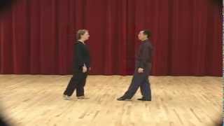 Beginner Cha Cha  The Basic Step Ballroom Dance Lesson [upl. by Earla]