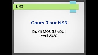 Cours3 NS3 [upl. by Nniw]