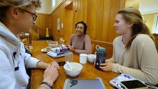 Colby College Dining Hall Tour [upl. by Yager]