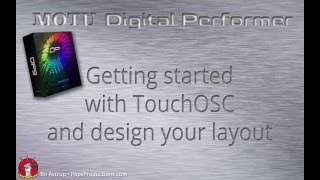 Getting started with TouchOSC and design your own template [upl. by Adnav]