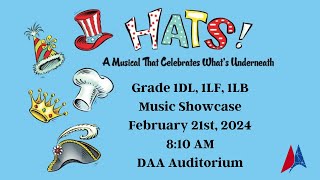 DAA  Grade 1 Annual Music Showcase on 21022024  0810 am [upl. by Faun]