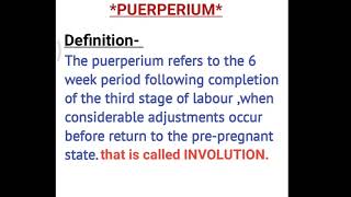 PUERPERIUM👍🏻👍🏻👍🏻 [upl. by Curley]