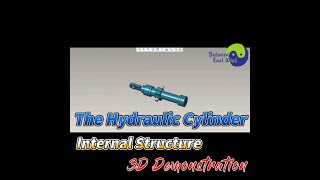 3D Demonstration of The Internal Structure about The Hydraulic Cylinder [upl. by Akerue]