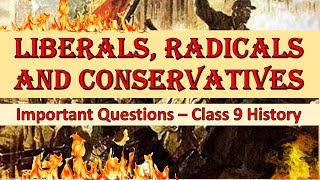 The Russian Revolution  Liberal Radicals and Conservatives  Class 9 Chapter 2  CBSE Guide [upl. by Eem]