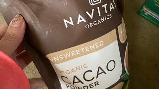 Honest Review Navitas Raw Cacao Powder [upl. by Htebazie896]