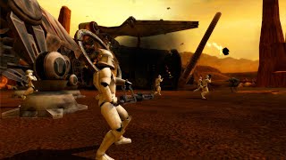 Star Wars Battlefront 2  Battle Of Geonosis  NPC Wars [upl. by Bullen445]