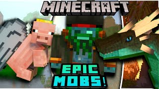 Top 10 Mob Addons For Minecraft [upl. by Ykcub]