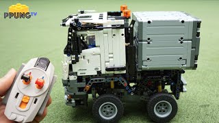 LEGO Technic 42043  RC Motorized MINI MercedesBenz Arocs by 뿡대디 [upl. by Airdnal]