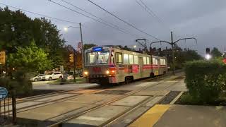 Cleveland RTA Blue amp Green Line At Shaker Square [upl. by Aihsetan]