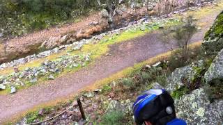 Boquerón de Estena en Cabañeros restos fosilizados de lombriz o gusano gigante [upl. by Hanej]