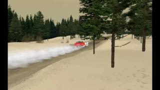 Richard Burns Rally volvo 240 on snow [upl. by Lanni]