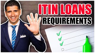 ITIN Requirements amp Terms For ITIN Loans Buy A Home Without A SSN  No SSN Loan [upl. by Hubble]