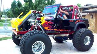 1987 custom show jeep [upl. by Guglielma]