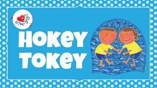 Hokey Tokey with Sing Long Lyrics  Kids Love to Sing Dance Song [upl. by Adilen]