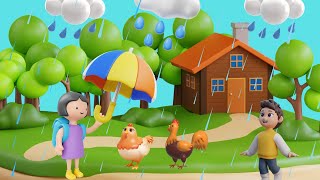 Rain Rain Go Away  Newborn Baby Songs amp Nursery Rhymes  Nursery Rhymes [upl. by Opaline660]