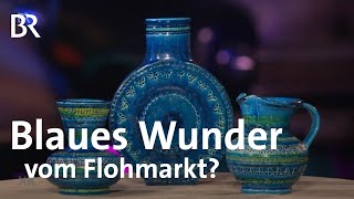 Blaues Wunder aus Keramik  unsignierte Vasen Design vom Flohmarkt  Kunst  Krempel  BR [upl. by Micco760]