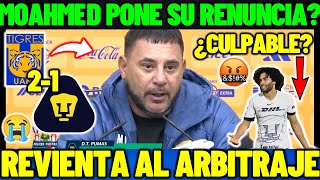 ✅🤬 ¡EXPLOTA  CONFERENCIA DE PRENSA MOHAMED ¡ARBITRAJE ACUCHILLA A PUMAS ¿CULPA AL CHINO HUERTA [upl. by Netsoj117]