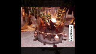 stimmungsvolle Winterdeko mit Fichtenzapfen diy tutorial winter decorating easy hack nature [upl. by Sacken]