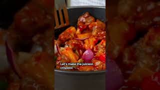 😋 How to make Sweet amp Sour Pork like a Chinese chef Shorts [upl. by Bashee]