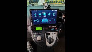 Toyota wish sparko Android Player amp Carinn AHD REVERSE CAMERA 0172913391 MELAKA gtautoaccesories [upl. by Marylynne]