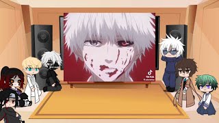 Tragic Characters react to Ken Kaneki  57  Tokyo Ghoul [upl. by Padegs]