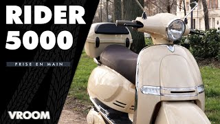 Test du Rider 5000W  un scooter électrique furieux mais avec du style [upl. by Boothman]