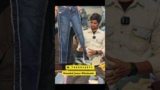 Branded Jeans Wholesale Market jeans wholesale market [upl. by Sorenson]