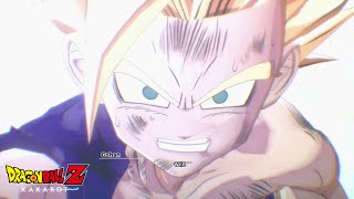 Dragon Ball Z Kakarot Fatherson Kamehameha  Gohan Kills Cell [upl. by Ahseele367]