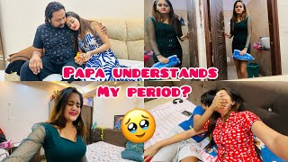 Every Father must understand Daughters Period I Got periods Between 12th Boards Exam Bindass Kavya [upl. by Louanne989]