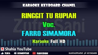 RINGGIT TU RUPIAH VOC FARRO SIMAMORA │ KARAOKE TAPSEL KN7000 [upl. by Merchant]