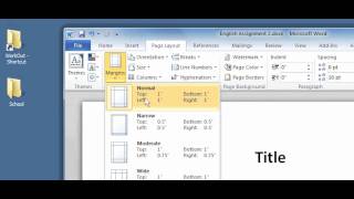 Intro to Computers Microsoft Office Word 01 Basic Functions [upl. by Oecile]