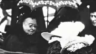 4K 50 fps Her Majesty Queen Victoria Last visit to Ireland The only quotVictorianquot film1900 [upl. by Schear498]