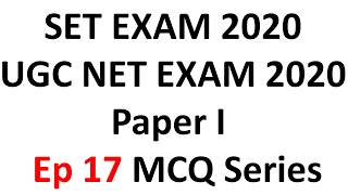 SETNET Exam Paper 1 Preparation 2020 Ep 17 [upl. by Millard]